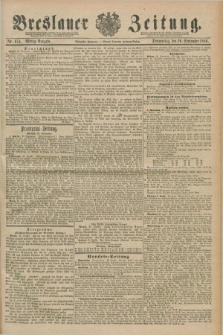 Breslauer Zeitung. Jg.70, Nr. 674 (26 September 1889) - Mittag-Ausgabe