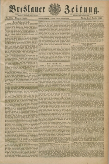 Breslauer Zeitung. Jg.70, Nr. 703 (8 Oktober 1889) - Morgen-Ausgabe + dod.