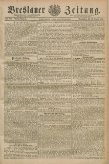 Breslauer Zeitung. Jg.70, Nr. 710 (10 Oktober 1889) - Mittag-Ausgabe