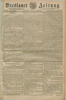 Breslauer Zeitung. Jg.70, Nr. 729 (17 October 1889) - Abend-Ausgabe