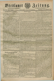 Breslauer Zeitung. Jg.70, Nr. 819 (21 November 1889) - Abend-Ausgabe