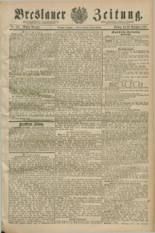 Breslauer Zeitung. Jg.70, Nr. 821 (22 November 1889) - Mittag-Ausgabe