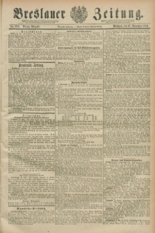 Breslauer Zeitung. Jg.70, Nr. 833 (27 November 1889) - Mittag-Ausgabe