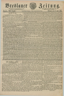 Breslauer Zeitung. Jg.71, Nr. 417 (18 Juni 1890) - Abend-Ausgabe