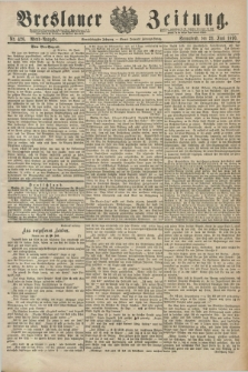 Breslauer Zeitung. Jg.71, Nr. 426 (21 Juni 1890) - Abend-Ausgabe