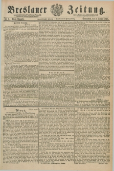 Breslauer Zeitung. Jg.72, Nr. 6 (3 Januar 1891) - Abend-Ausgabe