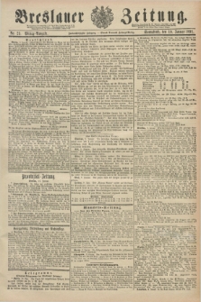 Breslauer Zeitung. Jg.72, Nr. 23 (10 Januar 1891) - Mittag-Ausgabe