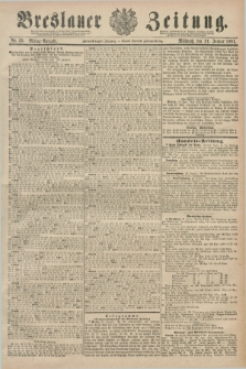 Breslauer Zeitung. Jg.72, Nr. 50 (21 Januar 1891) - Mittag-Ausgabe