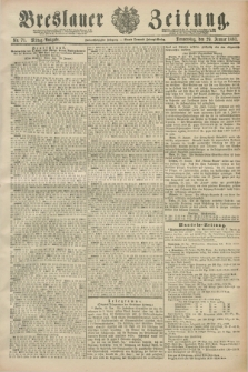 Breslauer Zeitung. Jg.72, Nr. 71 (29 Januar 1891) - Mittag-Ausgabe