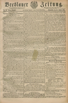 Breslauer Zeitung. Jg.72, Nr. 77 (31 Januar 1891) - Mittag-Ausgabe