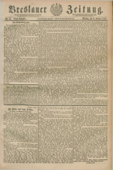 Breslauer Zeitung. Jg.72, Nr. 81 (2 Februar 1891) - Abend-Ausgabe