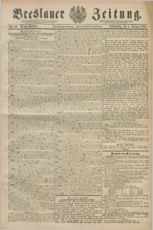 Breslauer Zeitung. Jg.72, Nr. 89 (5 Februar 1891) - Mittag-Ausgabe