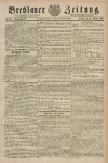 Breslauer Zeitung. Jg.72, Nr. 101 (10 Februar 1891) - Mittag-Ausgabe