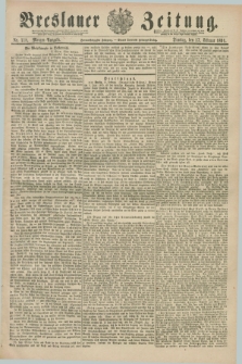 Breslauer Zeitung. Jg.72, Nr. 118 (17 Februar 1891) - Morgen-Ausgabe + dod.