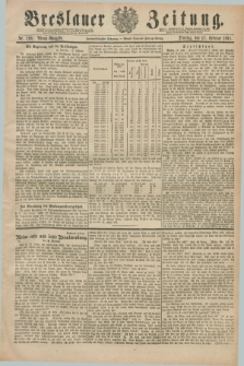 Breslauer Zeitung. Jg.72, Nr. 120 (17 Februar 1891) - Abend-Ausgabe