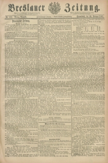 Breslauer Zeitung. Jg.72, Nr. 131 (21 Februar 1891) - Mittag-Ausgabe