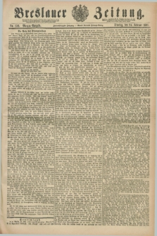 Breslauer Zeitung. Jg.72, Nr. 136 (24 Februar 1891) - Morgen-Ausgabe + dod.