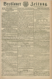 Breslauer Zeitung. Jg.72, Nr. 137 (24 Februar 1891) - Mittag-Ausgabe