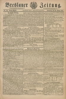 Breslauer Zeitung. Jg.72, Nr. 143 (26 Februar 1891) - Mittag-Ausgabe