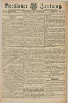 Breslauer Zeitung. Jg.72, Nr. 449 (1 Juli 1891) - Mittag-Ausgabe