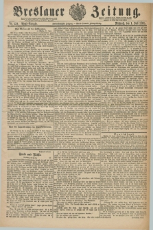 Breslauer Zeitung. Jg.72, Nr. 450 (1 Juli 1891) - Abend-Ausgabe
