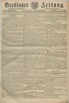 Breslauer Zeitung. Jg.72, Nr. 458 (4 Juli 1891) - Mittag-Ausgabe