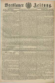 Breslauer Zeitung. Jg.72, Nr. 471 (9 Juli 1891) - Abend-Ausgabe