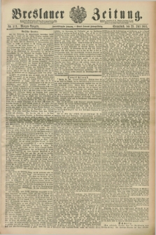 Breslauer Zeitung. Jg.72, Nr. 511 (25 Juli 1891) - Morgen-Ausgabe + dod.