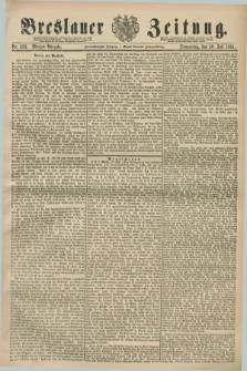 Breslauer Zeitung. Jg.72, Nr. 523 (30 Juli 1891) - Morgen-Ausgabe + dod.