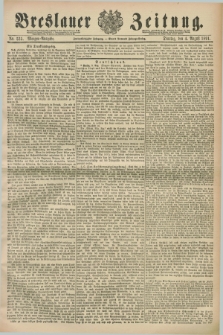 Breslauer Zeitung. Jg.72, Nr. 535 (4 August 1891) - Morgen-Ausgabe + dod.