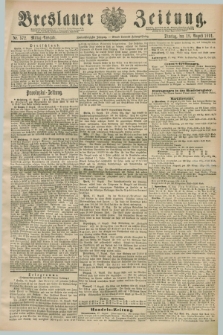 Breslauer Zeitung. Jg.72, Nr. 572 (18 August 1891) - Mittag-Ausgabe
