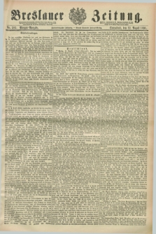 Breslauer Zeitung. Jg.72, Nr. 583 (22 August 1891) - Morgen-Ausgabe + dod.