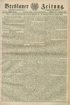 Breslauer Zeitung. Jg.72, Nr. 610 (2 September 1891) - Morgen-Ausgabe + dod.