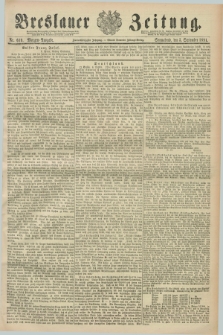 Breslauer Zeitung. Jg.72, Nr. 619 (5 September 1891) - Morgen-Ausgabe + dod.
