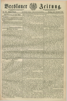 Breslauer Zeitung. Jg.72, Nr. 622 (6 September 1891) - Morgen-Ausgabe + dod.