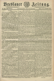 Breslauer Zeitung. Jg.72, Nr. 654 (18 September 1891) - Abend-Ausgabe