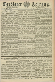 Breslauer Zeitung. Jg.72, Nr. 657 (19 September 1891) - Abend-Ausgabe