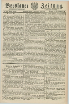 Breslauer Zeitung. Jg.72, Nr. 666 (23 September 1891) - Abend-Ausgabe