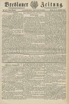 Breslauer Zeitung. Jg.72, Nr. 672 (25 September 1891) - Abend-Ausgabe