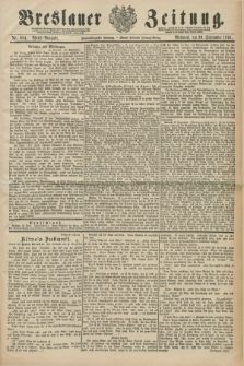 Breslauer Zeitung. Jg.72, Nr. 684 (30 September 1891) - Abend-Ausgabe