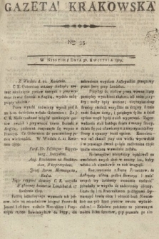 Gazeta Krakowska. 1809, nr 35