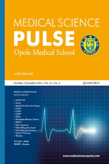 Medical Science Pulse. Vol. 13, 2019, no. 4