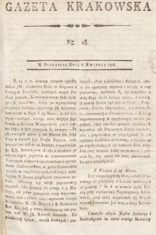 Gazeta Krakowska. 1806, nr 28