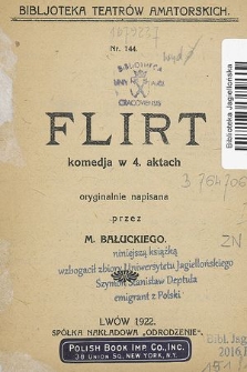 Flirt : komedja w 4 aktach