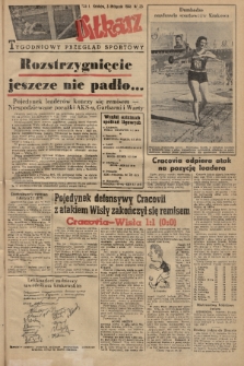 Piłkarz : tygodniowy przegląd sportowy. R. 1, 1948, nr 35