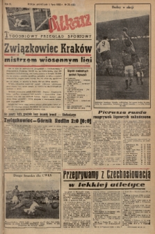 Piłkarz : tygodniowy przegląd sportowy. R. 3, 1950, nr 29