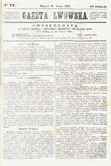 Gazeta Lwowska. 1864, nr 72