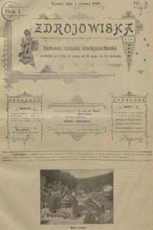 Zdrojowiska : illustrowane czasopismo balneologiczno-literackie. 1898, nr 3