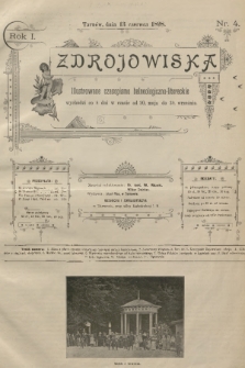 Zdrojowiska : illustrowane czasopismo balneologiczno-literackie. 1898, nr 4