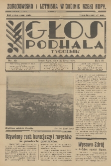 Głos Podhala. 1939, nr 30